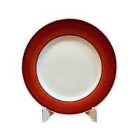 Prato Arroz Riscado Grena Diam.30cm