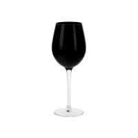 Taça Água Bojo Preto 400ml Diam.5 Alt.25cm 