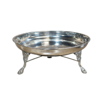 Rechaud Prata Redondo Banho Maria  Diam.58 Alt.20cm 