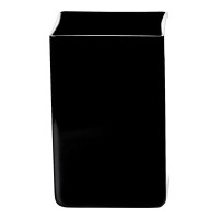 Vaso Quadrado Preto 24x15 Alt. 15cm 4,3L