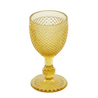 Copo Água Bico De Jaca Ambar 200ml 