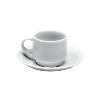 Xícara Café Protel  Alça Redonda D.7 A.4,5cm 