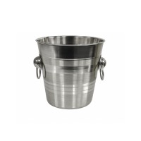 Balde Gelo Inox Diam.12,5 Alt.12cm 750ml