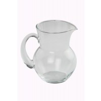 Mini jarra de vidro Diam. 9 Alt. 14,5cm 650ml