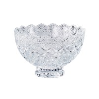 Fruteira Cristal Diamante Diam.20 Alt.14cm 800ml