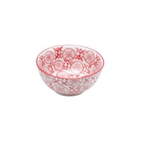 Mini Bowl Decorado Vermelho Diam.11 Alt.4.5cm 200ml