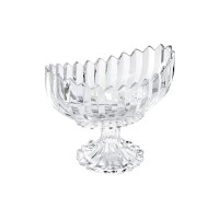 Fruteira Cristal Geneva com Pé 27x14 Alt.22cm 800ml