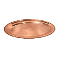 Travessa Oval Croise Cobre 70x48cm