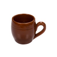 Caneca de Barro para Caldo Média Diam.6 Alt.8,5cm 200ml