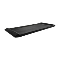 Bandeja Retangular Média Melamina Black Fosca 40x15.5cm