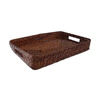 Bandeja Rattan 38x28 Alt. 6cm