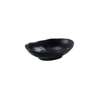  Bowl Irregular Melamina Black Fosca 