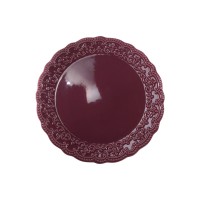 Prato Para Bolo Passion Vinho Diam. 37cm