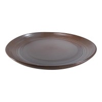 Pratão Cerâmica Caramelo Mescla Diam.50 