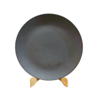Prato Raso Cerâmica Grey Diam.27cm