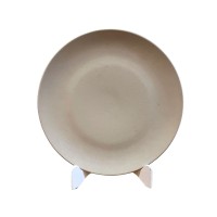 Prato Raso Cerâmica Hygge Areia Diam.27cm