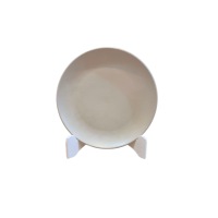 Prato Sobremesa Cerâmica Hygge Areia Diam.20cm