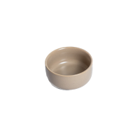 Mini Bowl Bege de Porcelana Redondo 100ml 