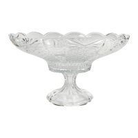Centro de Mesa Cristal c/pé Princes D.32 A.21 