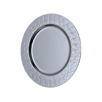 Sousplat Inox Martelado D.32