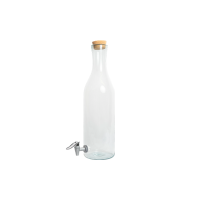 Suqueira Vidro Artesanal Cilindro 5L
