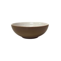 Bowl Cerâmica Branco e Bege 750ml 