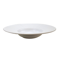 Prato Risotto Branco Cerâmica Masterchef 27cm