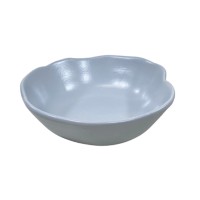 Saladeira Cerâmica Gourmet Cinza Fosco 30x8 M