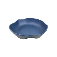 Saladeira Cerâmica Gourmet Azul P 23X7