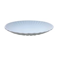 Saladeira Cerâmica Gomada Gmt Cinza Fosco 39x10