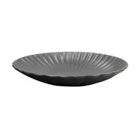 Saladeira Cerâmica Gomada Gmt Preto Fosco 39x10
