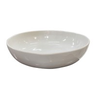 Saladeira Cerâmica Gourmet Gelo 39x10