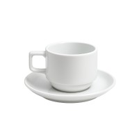 Xicara de Café Protel com alça quadrada Diam.8,5 Alt.5,5cm