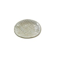 Mini Pratinho Ceramica Bege