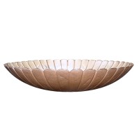 Centro de Mesa Vidro Rose Diam.40 Alt.8,5