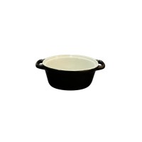 Mini Panela Oval Preta 