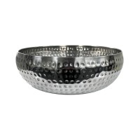 Centro de Mesa Martelado Inox G 