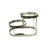 Mini Suporte de Doce 3 Andares Dourado