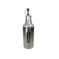 Galheteiro Vidro C/ Inox 350ml