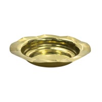 Centro de Mesa Babado Dourado 