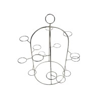Suporte Gaiola Prata 16 Aros