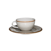 Xícara de Café Elis Borda Marrom 