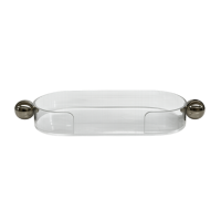 Bandeja Acrilica Oval 30x4