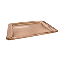 Bandeja Retangular James Cobre 43x13