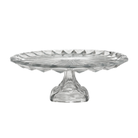 Prato Bolo Cristal Arezzo C/Pé 31x12