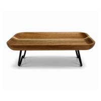 Bandeja Retangular P  Forest C/Pé 25x13x9