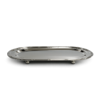 Bandeja Croise Niquelado Oval C/Pe 29x16x2