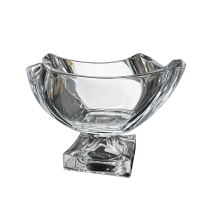 Fruteira Cristal Oasis C/Pé Funda 22x18