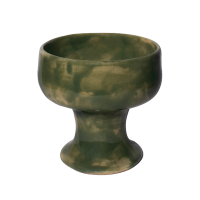 Molheira Cerâmica Gourmet Verde Mescla M
