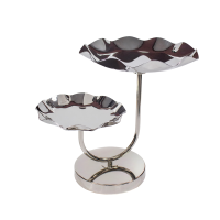 Suporte Flower 2 Bandejas 32x26x20 cm